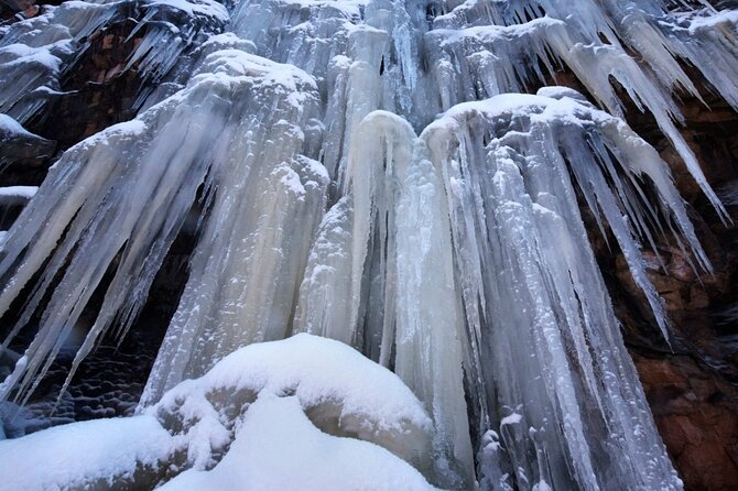 Rovaniemi: Korouoma Canyon & Frozen Waterfalls Tour with BBQ - Door-to-Door Comfort From Rovaniemi (and Why It Matters)