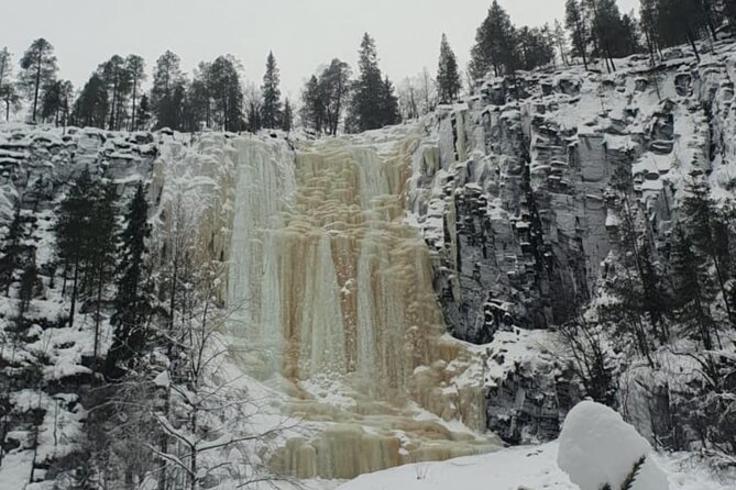 Rovaniemi: Korouoma Frozen Waterfalls Hike with Hot BBQ Lunch - Getting to Korouoma from Rovaniemi: pickup, drive comfort, and small-group pace
