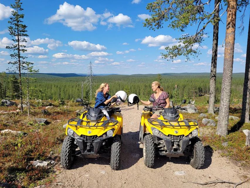 Rovaniemi: Midnight Sun, ATV Ride During The Golden Hour - The gingerbread and blueberry juice break (and why it fits)