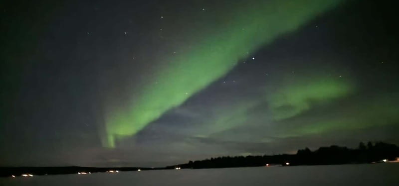 Rovaniemi: Northern Lights Hunters. Aurora + BBQ - Santa Claus Village at Night: Photos With Less Chaos