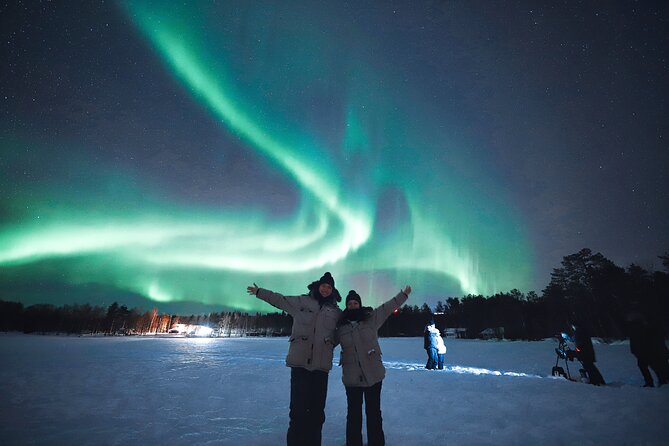 Rovaniemi: Northern Lights Pro Guaranteed - Unlimited Distance - Quick hits before you go