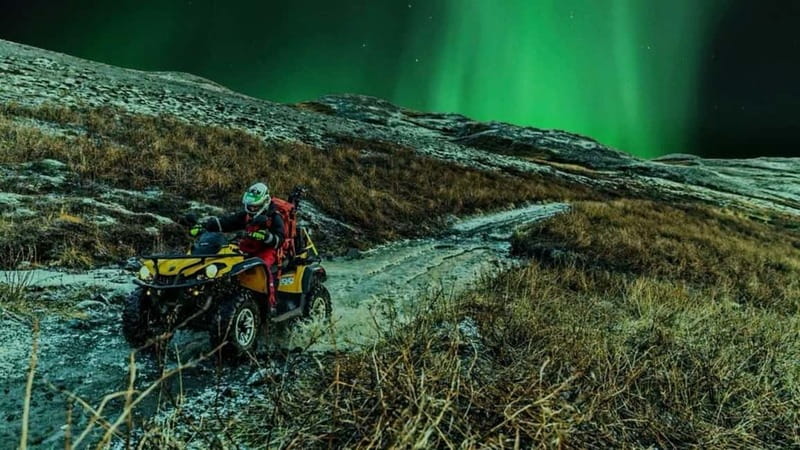 Rovaniemi: Northern Lights Quad Bike Tour - How the timing works: after sunset, in the Aurora Zone