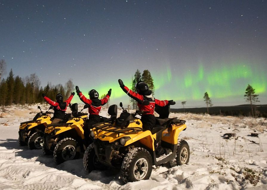 Rovaniemi: Northern Lights Quad Bike Tour - FAQ