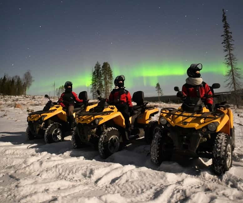 Rovaniemi: Northern Lights Quad Bike Tour - Who should book this quad-and-aurora night