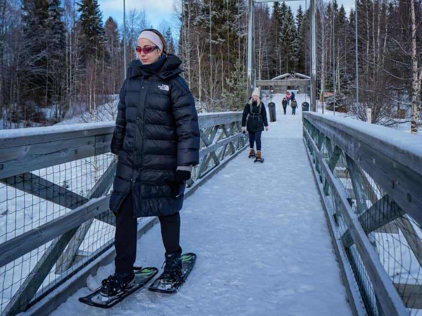 Rovaniemi: Small-Group Snowshoe Tour at Vikaköngäs & BBQ - FAQ