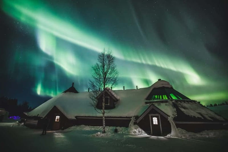Rovaniemi: Snow Sauna Experience, Jacuzzi and Dinner in Kota - Sky Bar Finish: A Simple Way to Chase the Northern Lights