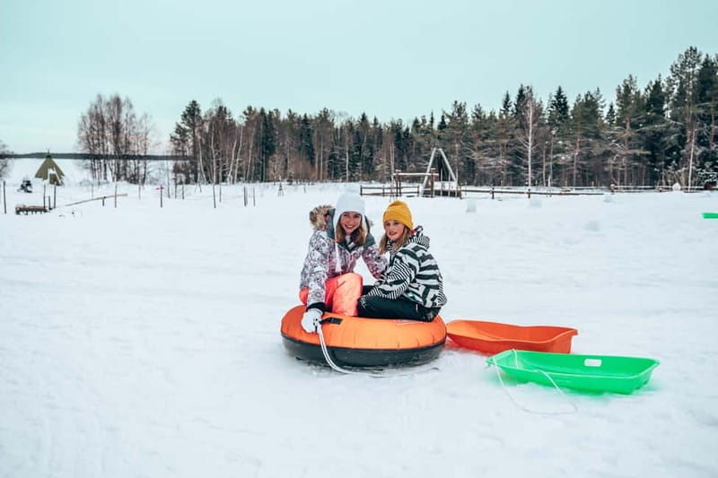 Rovaniemi: Snow Tour with Huskies, Reindeer, & Mini Scooters - A four-hour Lapland sampler: huskies, reindeer, and kid-sized scooters