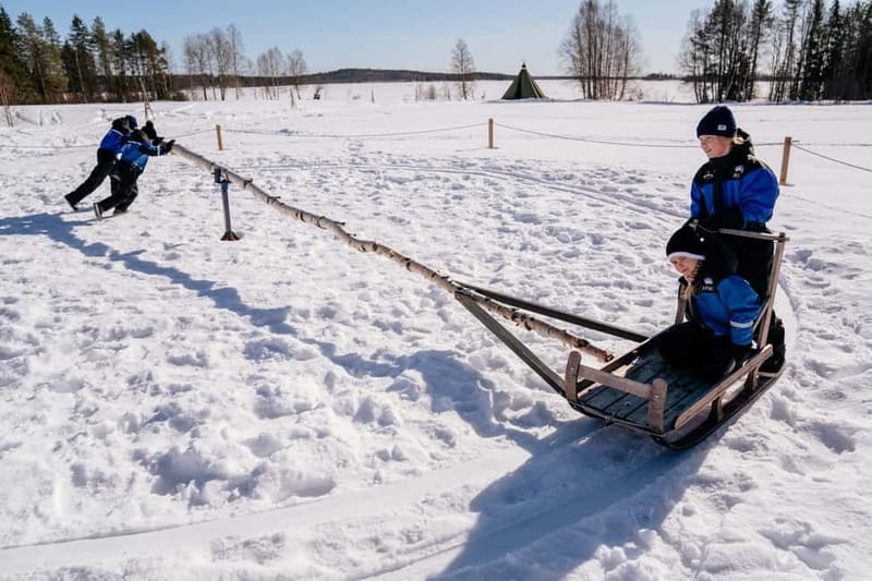 Rovaniemi: Snow Tour with Huskies, Reindeer, & Mini Scooters - Winter sports at your pace: snowshoeing and cross-country skiing