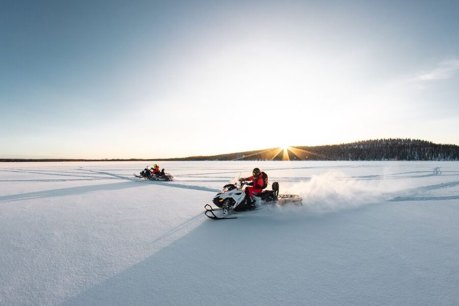 Rovaniemi: Snowmobile and Ice Fishing Adventure with Lunch - The Snowmobile Portion: Frozen Rivers, Forest Tracks, and Real Control