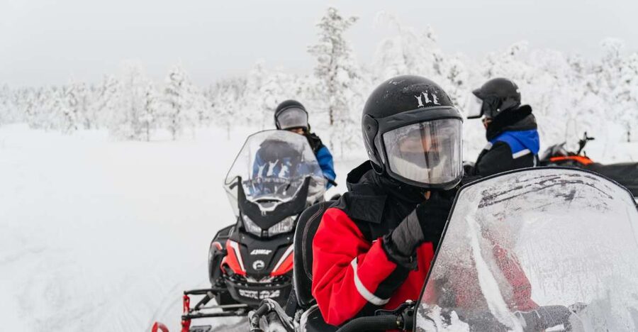 Rovaniemi: Snowmobile Safari, Reindeer & Husky Sleigh Ride - Group size and vehicle feel: what you might experience