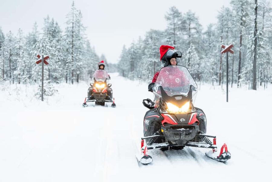 Rovaniemi: Snowmobile Safari with Santa's Elves - Santa’s Elf characters (Glitter & Cookie) and why the interactions feel personal