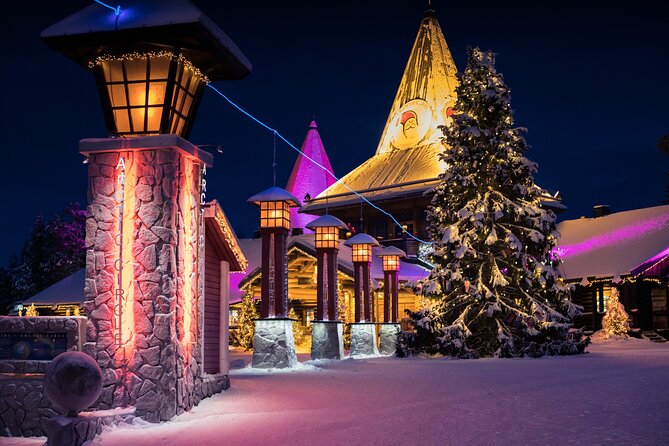 Santa Claus Village Guided Tour & Arctic Animals Adventure - Pickup and timing in Rovaniemi: make it easy on your winter self