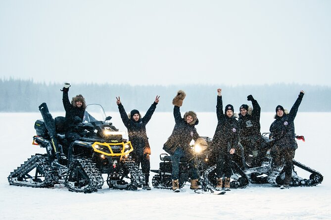 Santa Village Tour+Lapland Cuisine In Glass Igloo+Snow Scooters - Guide support: where the small details show up