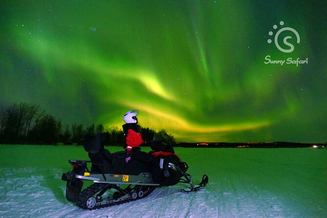 Searching Aurora with Snowmobile - The idea: snowmobiling from Rovaniemi while chasing the Northern Lights