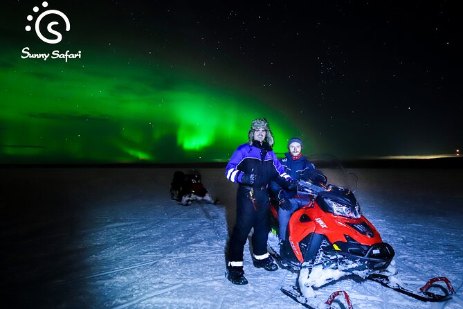 Searching Aurora with Snowmobile - Trail comfort and safety: bumpy snow, speed control, and helmets