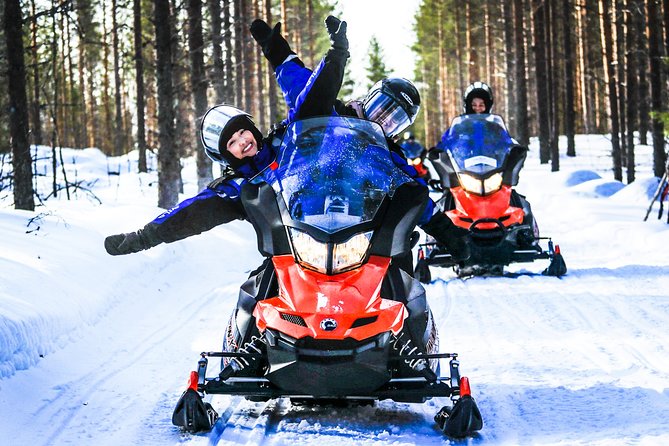 Snowmobile Safari in the Nature - Stop Moments That Matter: Photos, Hot Drinks, and a Fire Break