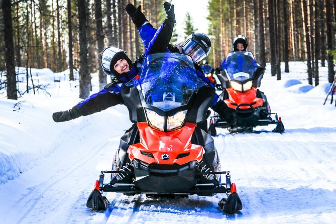 Snowmobile Safari in the Nature - Morning start - Small group energy: max 10 and the feel of the day
