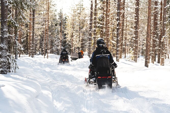 Snowmobile Safari into the Arctic Circle Forest - Thermal gear that keeps you comfortable, not just dressed