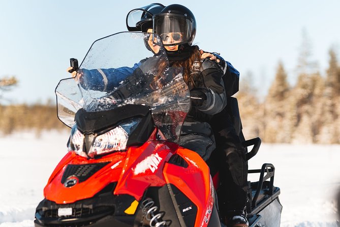 Snowmobile Safari into the Arctic Circle Forest - Weather, cold snaps, and how to protect your ride comfort