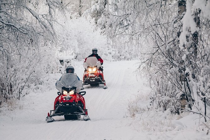 Snowmobile Safari into the Wilderness, Apukka Resort Rovaniemi - Group size and comfort: max 8 is the sweet spot