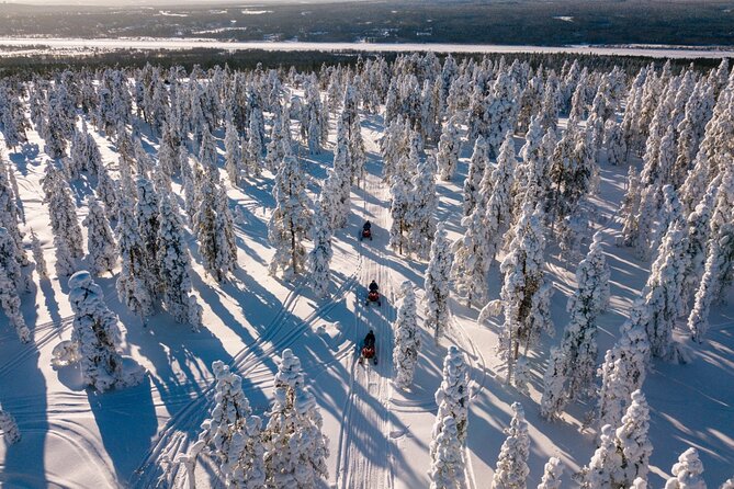 Snowmobiles and Huskies - How This Rovaniemi Day Fits Together