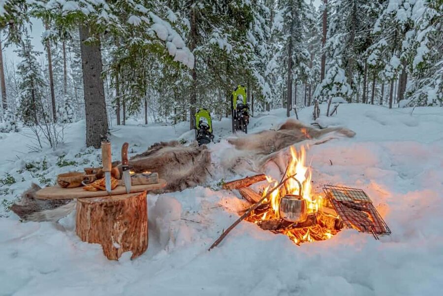 Snowshoe experience with traditional beverages in Lapland - Getting Your Bearings: 3 Hours in Lapland Winter