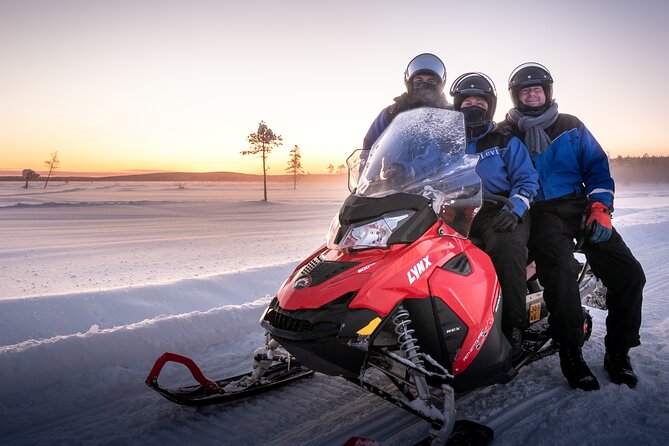 Thrill of Snowmobiling for Adults Only - Pickup and timing around Rovaniemi: the part people trip over