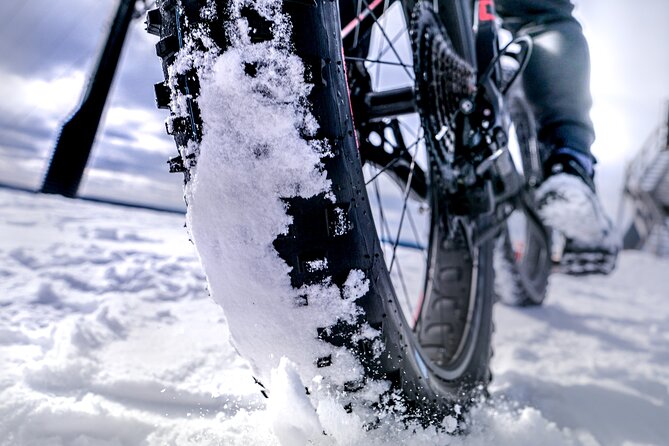 Winter Fatbiking in Ivalo (2 hours) - From village streets to vuopaja: what happens on the ride